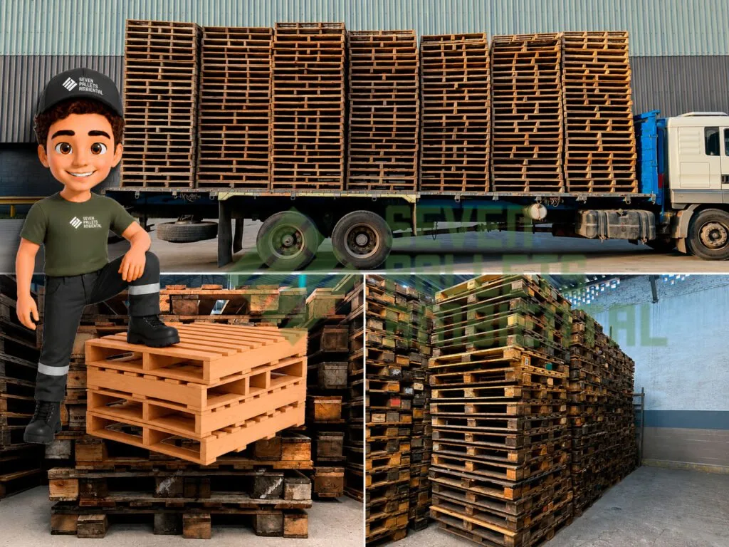 Pallets usados revisados